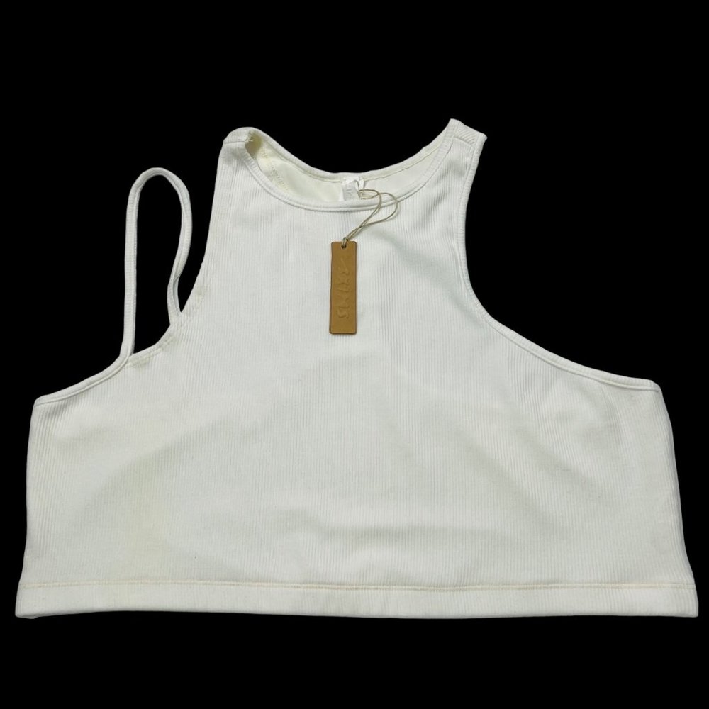 SKIMS Soft Lounge Cut Out Racerback‎ Bralette Marble 4X